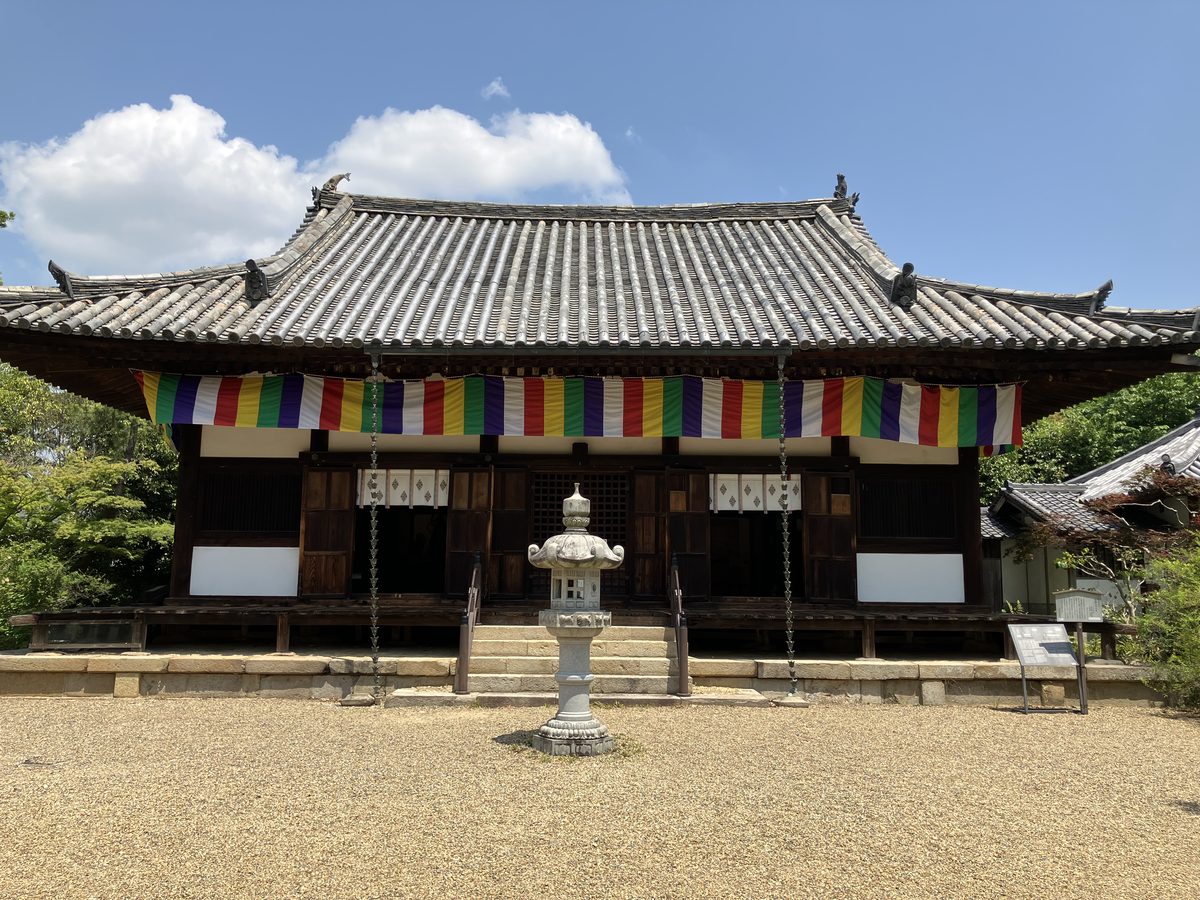 The main hall of Kairyuoji Temple. Photography is not permitted inside.