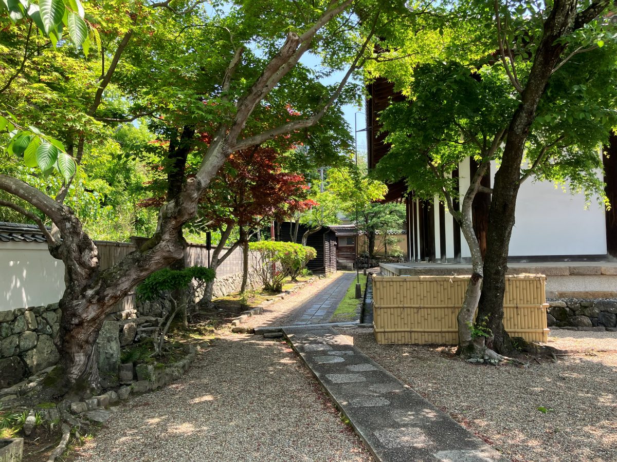 The main hall of Shin-Yakushiji Temple